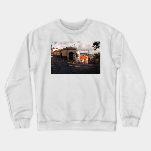 Tegucigalpa's Streets And Alleyways - 2 © Crewneck Sweatshirt by PrinceJohn